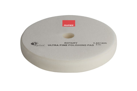 RUPES 9.BR180S Rotary Ultrafine Polishing Foam Pad, 155/160 mm, 6"