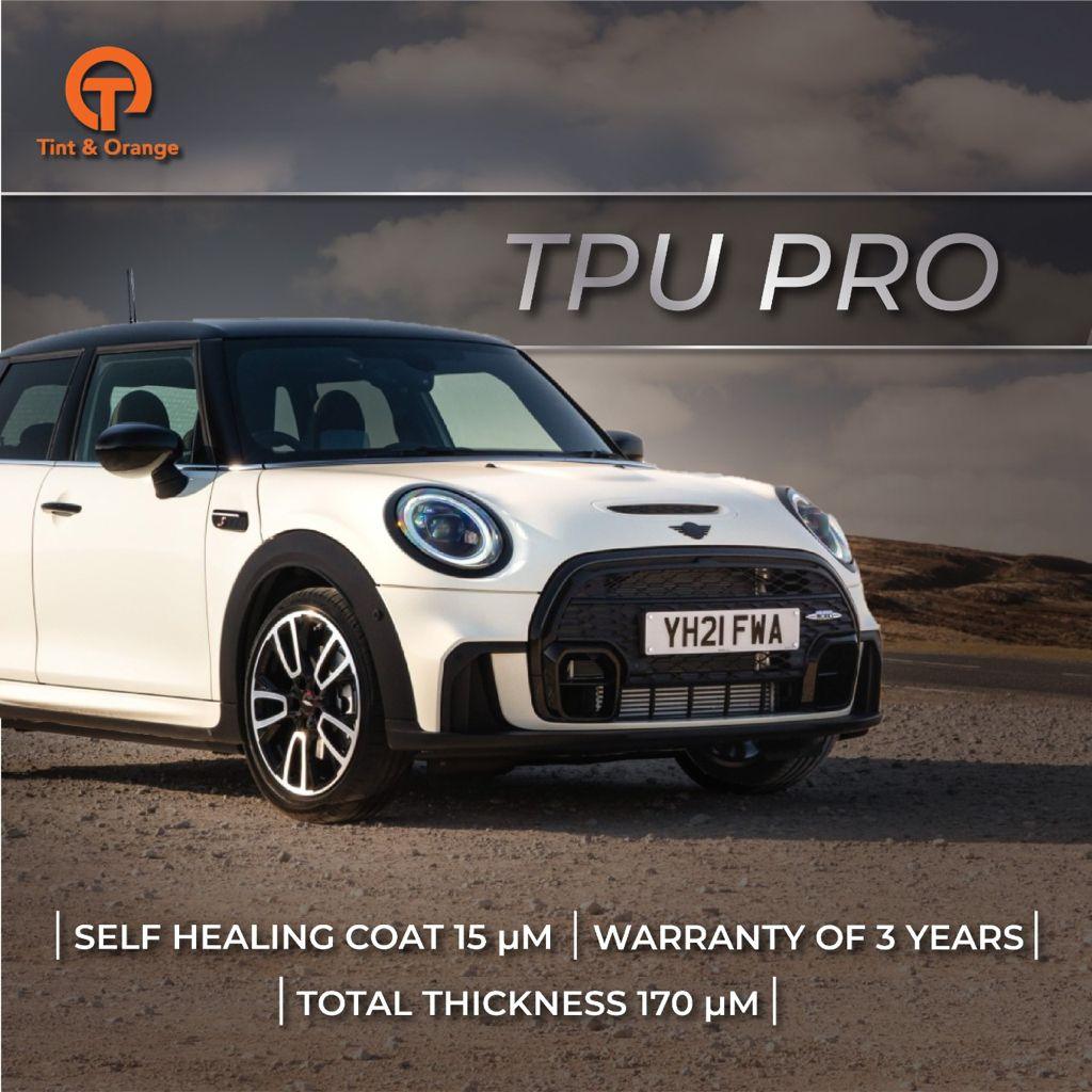 Tint & Orange Paint Protection Film (PPF) TPU PRO, 170μm - Planet Car Care