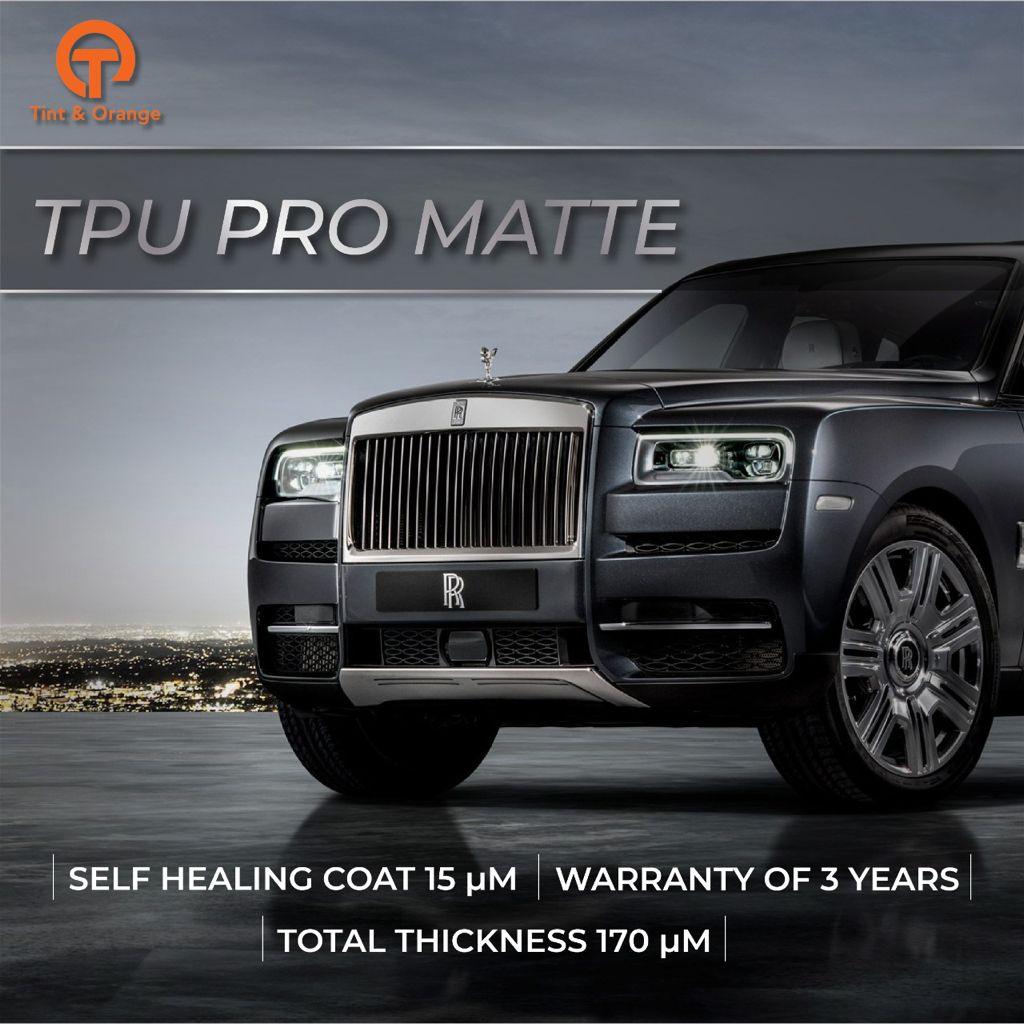 Tint & Orange Paint Protection Film (PPF) TPU PRO, 170μm - Planet Car Care