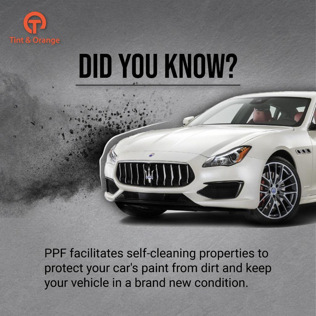 Tint & Orange Paint Protection Film (PPF) TPU PRO, 170μm - Planet Car Care