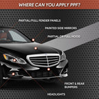 Tint & Orange Paint Protection Film (PPF) TPU PRO, 170μm - Planet Car Care