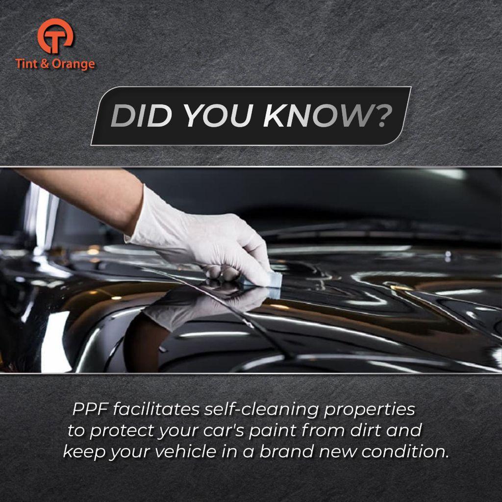Tint & Orange Paint Protection Film (PPF) TPU PRO, 170μm - Planet Car Care