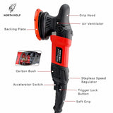 North Wolf DA Polisher DP515, 5", 15mm