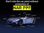 NAR Paint Protection Film (PPF), Instant Self Healing TPU, S190, 190um - Planet Car Care