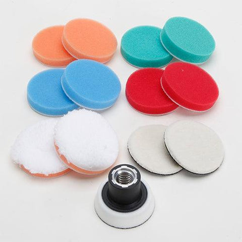 ShineMate Backing Plate And Pads kit, 2" - Planet Car Care