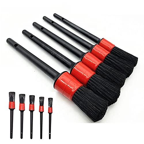 PCC Detailing Brushes Set of 5 - Planet Car Care