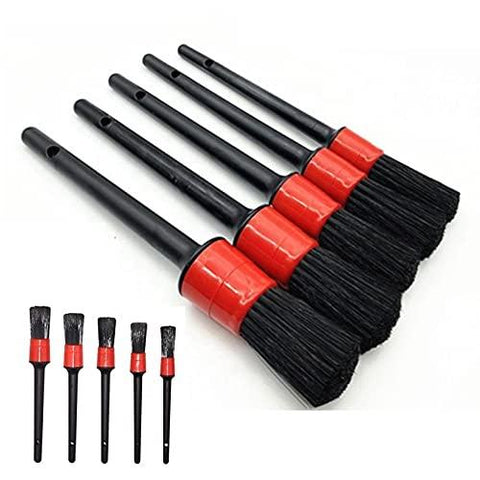 PCC Detailing Brushes Set of 5 - Planet Car Care