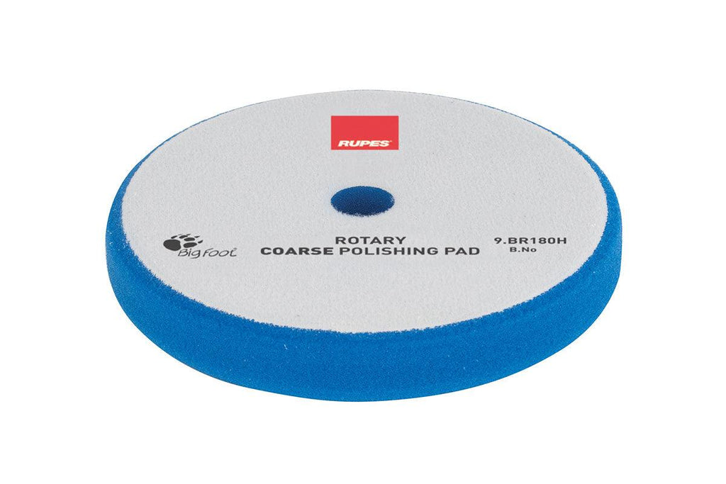 RUPES 9.BR180H Rotary Coarse Foam Polishing Pad, 155/160 mm, 6" - Planet Car Care
