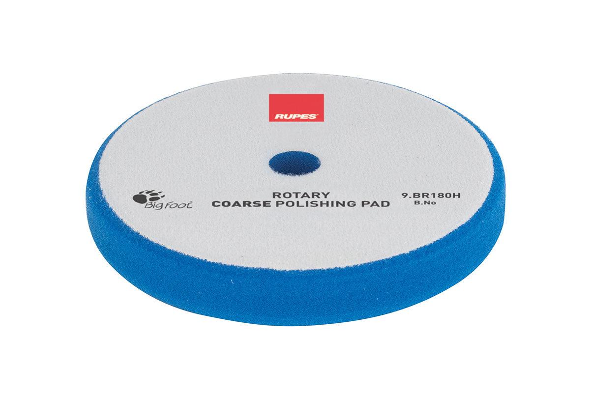 RUPES 9.BR180H Rotary Coarse Foam Polishing Pad, 155/160 mm, 6" - Planet Car Care