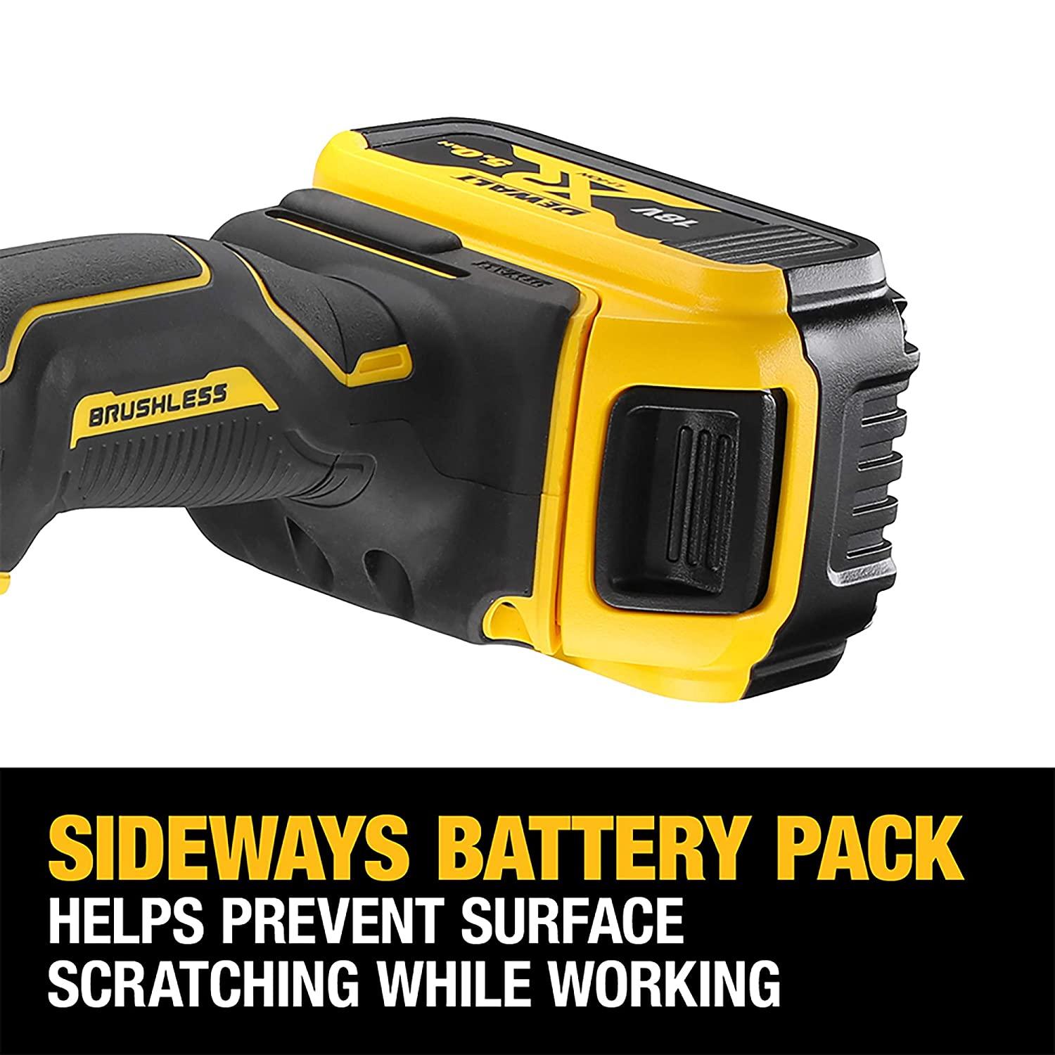 DEWALT DCM848P2, 20V, 2x5.0Ah Dual Action Cordless Polisher - Planet Car Care
