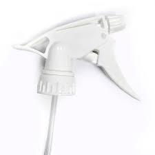 PCC Chemical Resistant Trigger For Spray Bottle, White - Planet Car Care