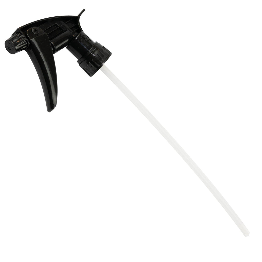 PCC Chemical Resistant Trigger For Spray Bottle, Black - Planet Car Care