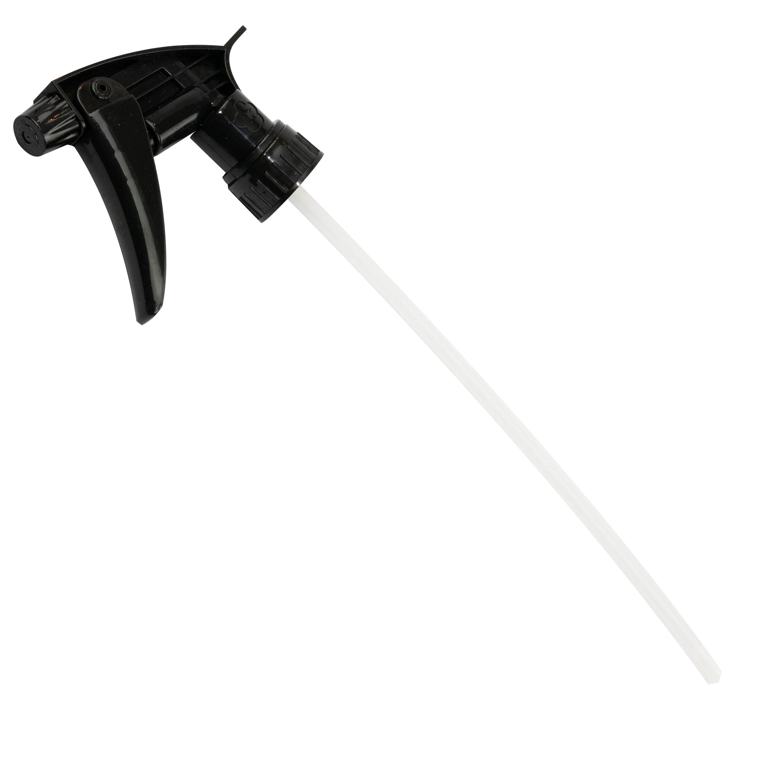 PCC Chemical Resistant Trigger For Spray Bottle, Black - Planet Car Care