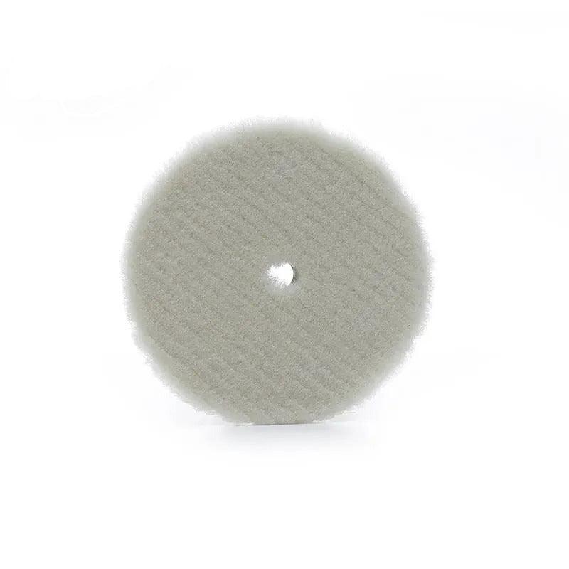 North Wolf Short Nap Strip Wool Pad With Foam, 8mm, 5" - Planet Car Care