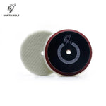 North Wolf Short Nap Strip Wool Pad With Foam, 8mm, 3" - Planet Car Care
