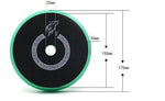 North Wolf DA Green Cutting Foam Pad, 6"