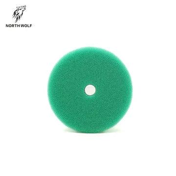 North Wolf DA Green Cutting Foam Pad, 6" - Planet Car Care