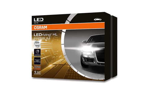 OSRAM H1 LED Headlight Bulb, 25W, 6000K, Pair - Planet Car Care