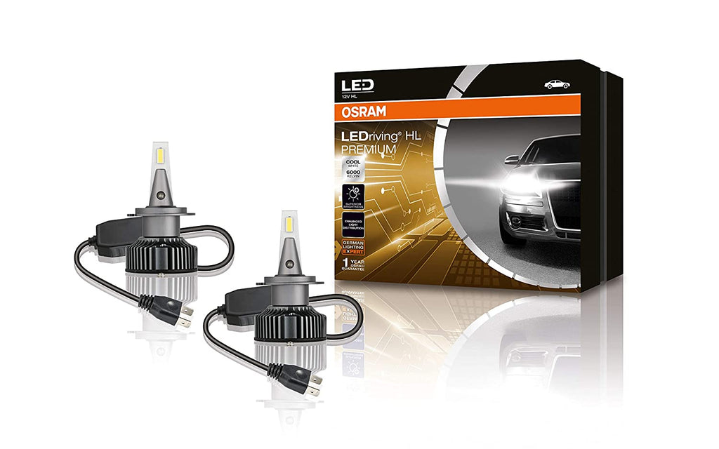 OSRAM H7 LED Headlight Bulb, 25W, 6000K, Pair – Planet Car Care