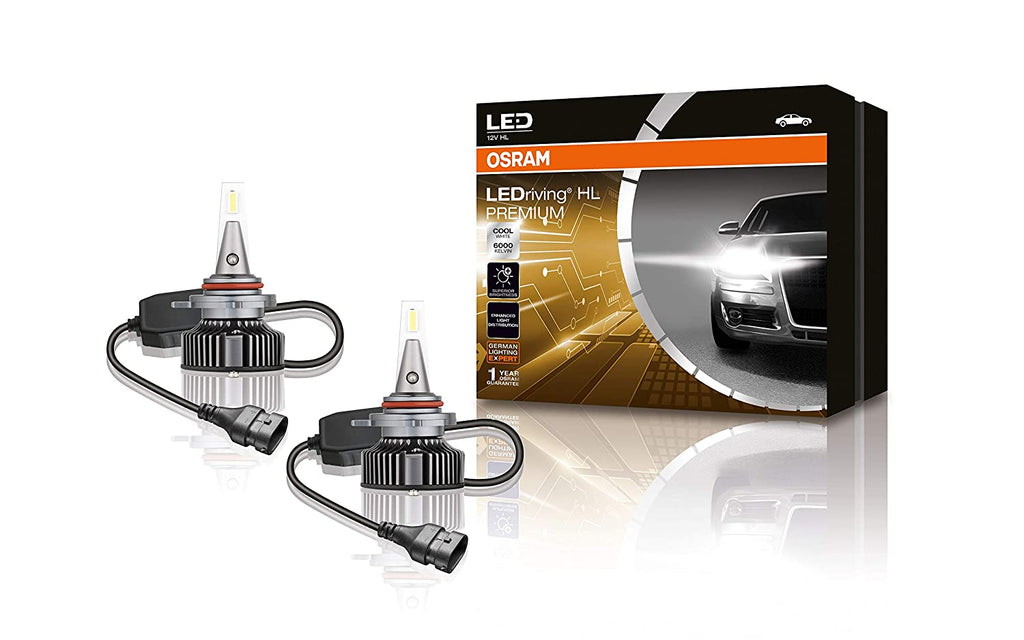 OSRAM HB3/HB4 9005 LED Headlight Bulb, 25W, 6000k, Pair – Planet Car Care