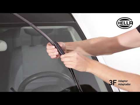 Hella Cleantech 2.0 Frameless Wiper With Multiple Adapters (1pc)