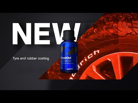CarPro Cquartz BlackOut Tire & Rubber Coating, 50ml