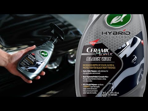 Turtle Wax Hybrid Solutions Ceramic Acrylic Black Wax, 500ml