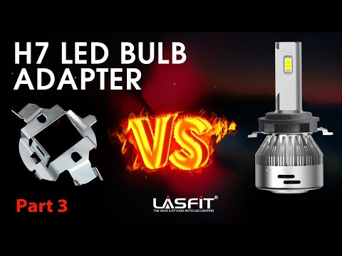 Blaupunkt H7 LED & HID Car Headlight Bulb Base Holder Adapter Socket For Volkswagen Skoda Mercedes-Benz BMW Audi Auto Headlamp Mount Stand, Pair