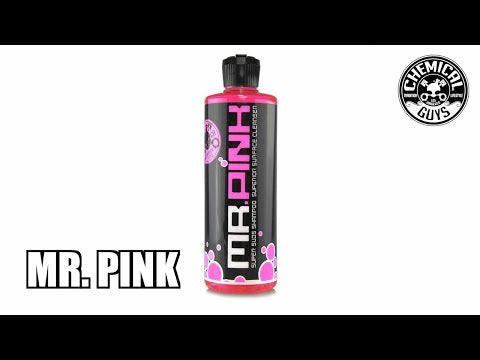 Chemical Guys Mr. Pink Suds Superior Surface Cleanser Car Wash Shampoo, 473ml