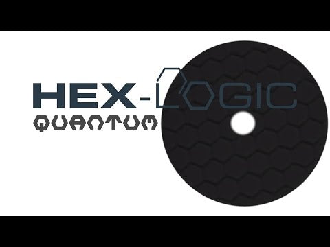 Chemical Guys Black Hex-Logic Quantum Finishing Pad, 6.5"
