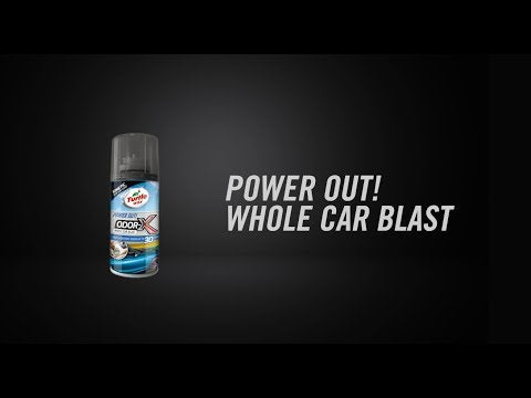 Turtle Wax Odor-X Whole Car Blast Kinetic, 57g , Caribbean Crush Combo