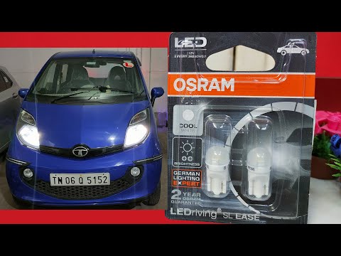OSRAM LED T10 W5W Parking Lamps, 6000K, Cool White, Pair