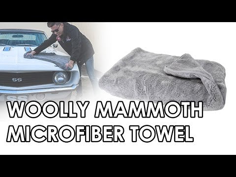 Chemical Guys Woolly Mammoth Microfiber Drying Towel, 90x63cm