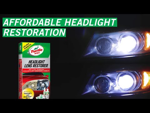 Turtle Wax Headlight Lens Restorer Kit, 1 Unit