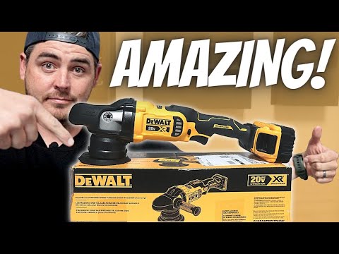 DEWALT DCM848P2, 20V, 2x5.0Ah Dual Action Cordless Polisher