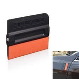 PROTINT Bondo PU Magnet Scraper, Suede Edge, 10cm x 7cm - Planet Car Care