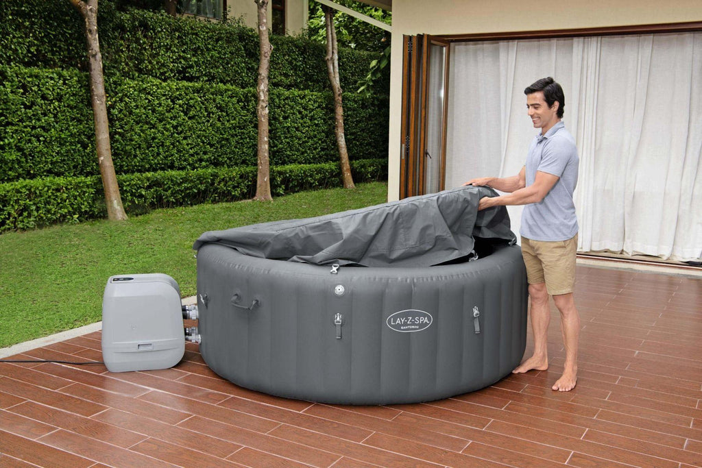 Bestway Lay-Z-Spa® Santorini HydroJet Pro™ Hot Jacuzzi Spa, Dia 85