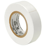 Nippon PVC Electrical Insulation Tape 18mm x 8m, White, Pack of 10