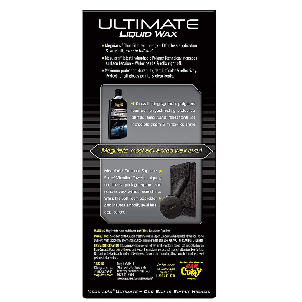 Meguiar's Ultimate Liquid Wax, 473ml - Planet Car Care