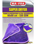 Mafra Super Dryer, Panno in Microfibre Ultra Assorbente, 530gsm, 60x80cm