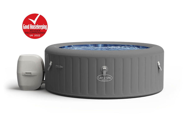 Bestway Lay-Z-Spa® Santorini HydroJet Pro™ Hot Jacuzzi Spa, Dia 85" x Depth 31.5"