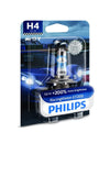 Philips H4 RacingVision GT200 Headlight Bulb, 60/55W, 3600K - Planet Car Care