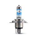 Philips H4 RacingVision GT200 Headlight Bulb, 60/55W, 3600K - Planet Car Care