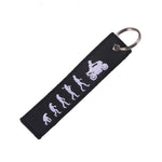 Embroidery Key Chain Tags