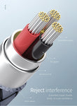 Essager Gold Plated Aux Cable 3.5mm, Length 1.2m - Planet Car Care