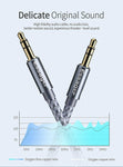 Essager Gold Plated Aux Cable 3.5mm, Length 1.2m - Planet Car Care