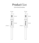 Essager Gold Plated Aux Cable 3.5mm, Length 1.2m - Planet Car Care