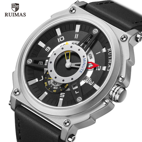 Ruimas Sport Racing Design Watch Men Luxury Quartz