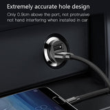 Baseus Mini Dual USB Car Charger 3.1 A - Planet Car Care