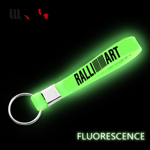 RalliArt Luminous Car Key Chain